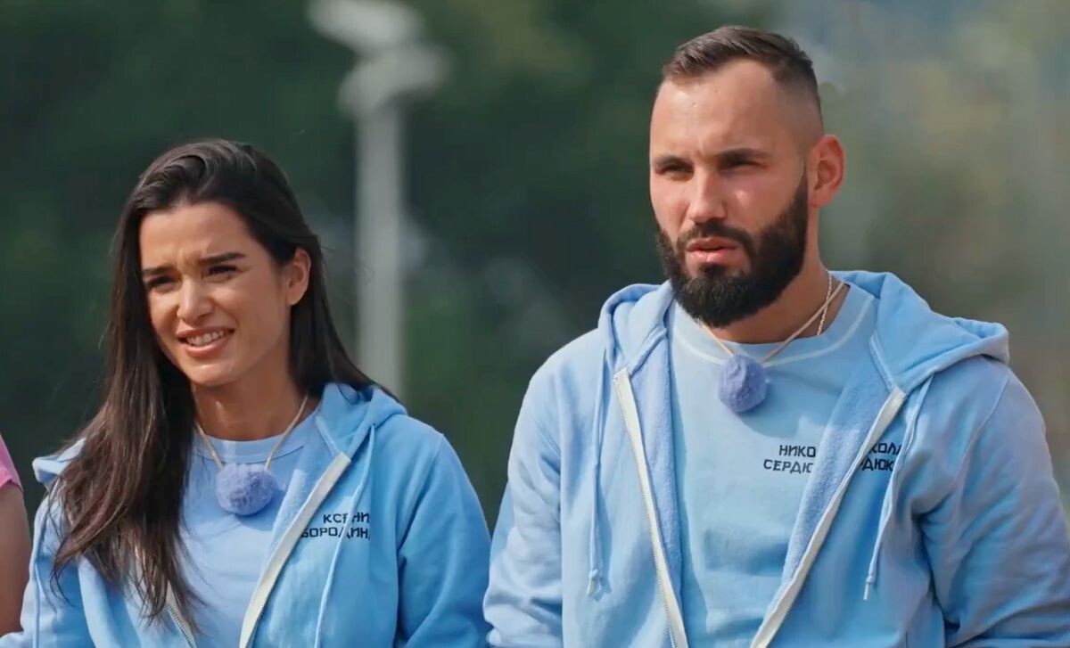 Ксения Бородина и Николай Сердюков в шоу «Сокровища императора»