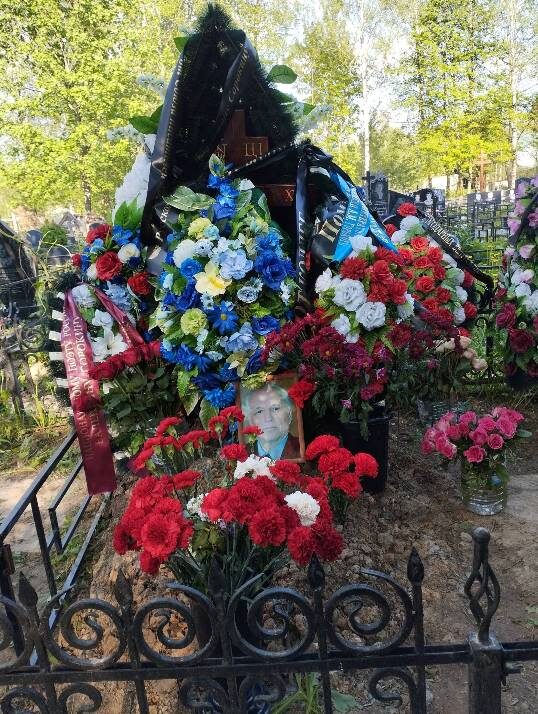 Фото могилы Валентина Сорокина. 24 мая 2025 года