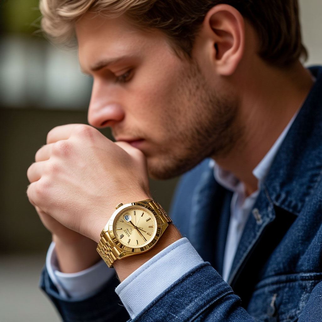 Александр видел во сне золотые часы, остановившиеся в 15:00. 