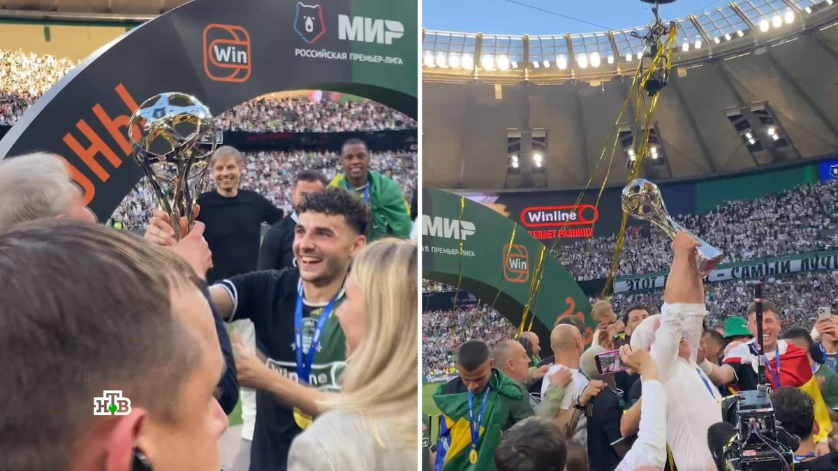    «Краснодар» впервые стал чемпионом России по футболу