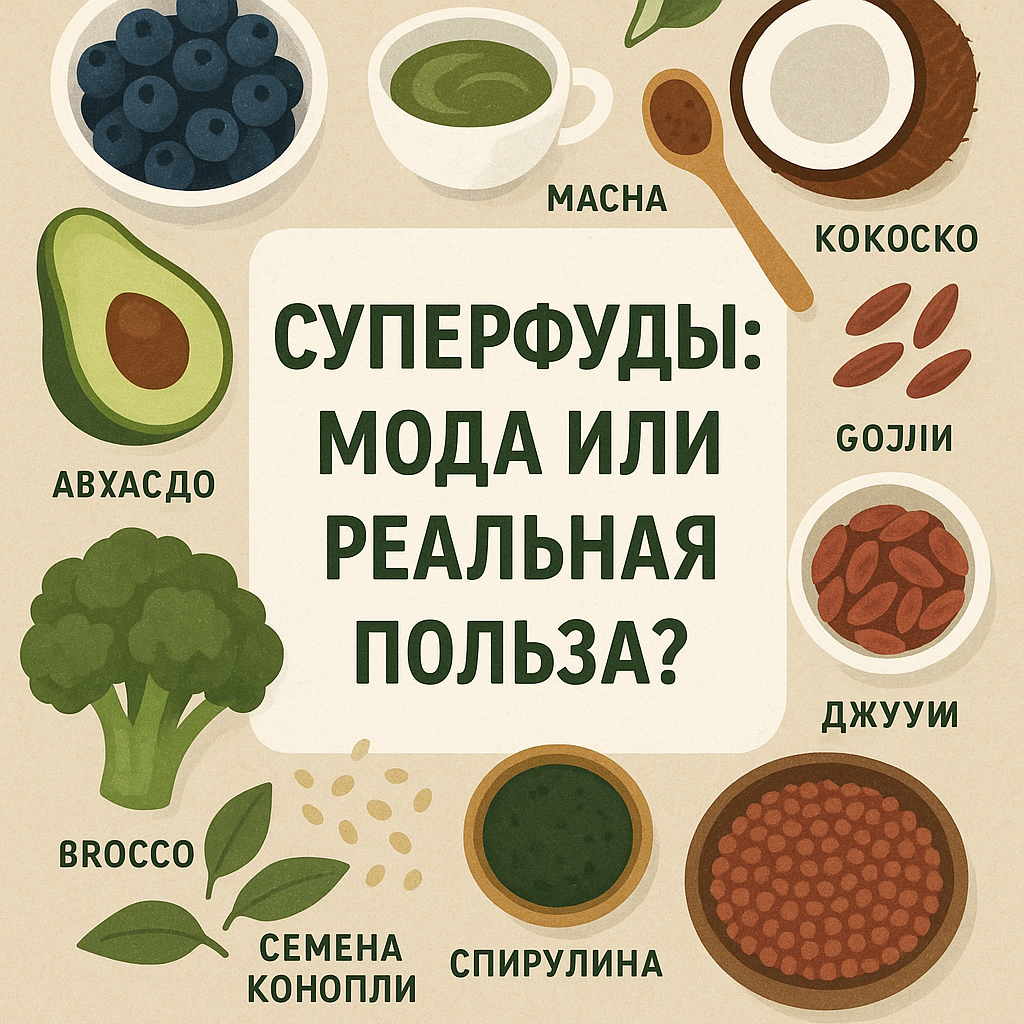 Суперфуды: мода или реальная польза?  