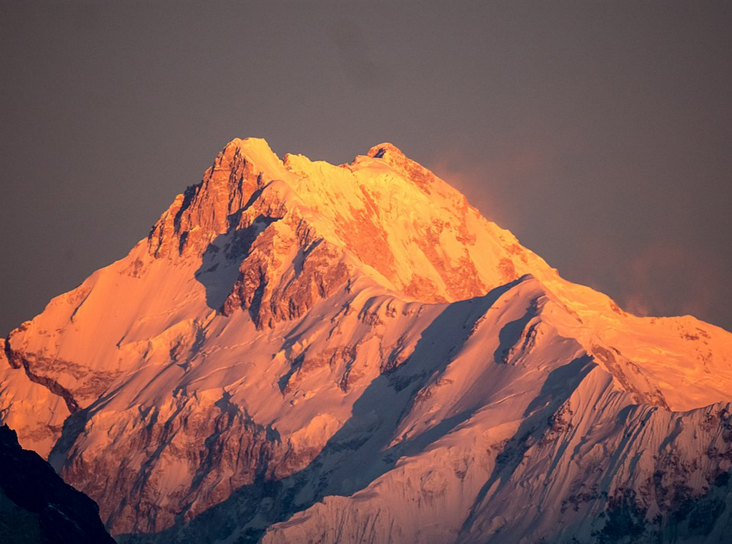 Канченджанга. Вид из Гангтока, Сикким. Фото: Johannes Bahrdt