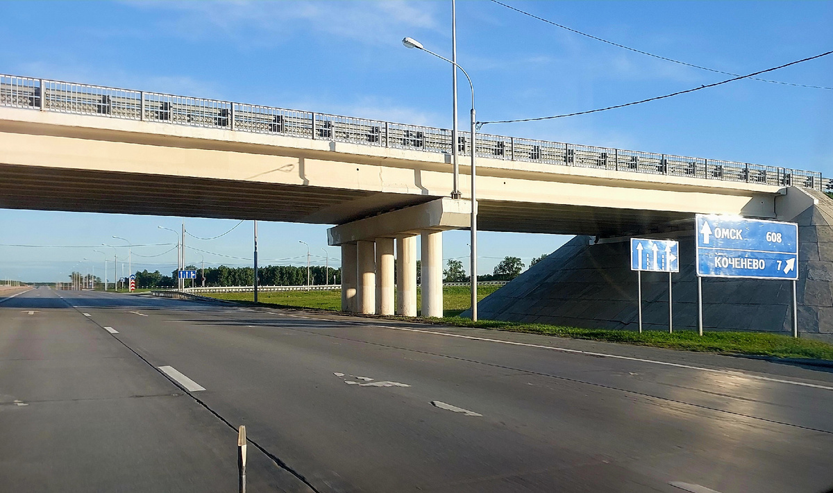 Трасса на Омск, все фото в статье авторские