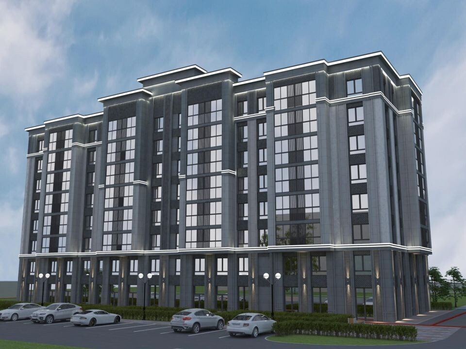    Визуализация проекта жилого дома на улице Коммунальной. Источник: Виталий Барабаш