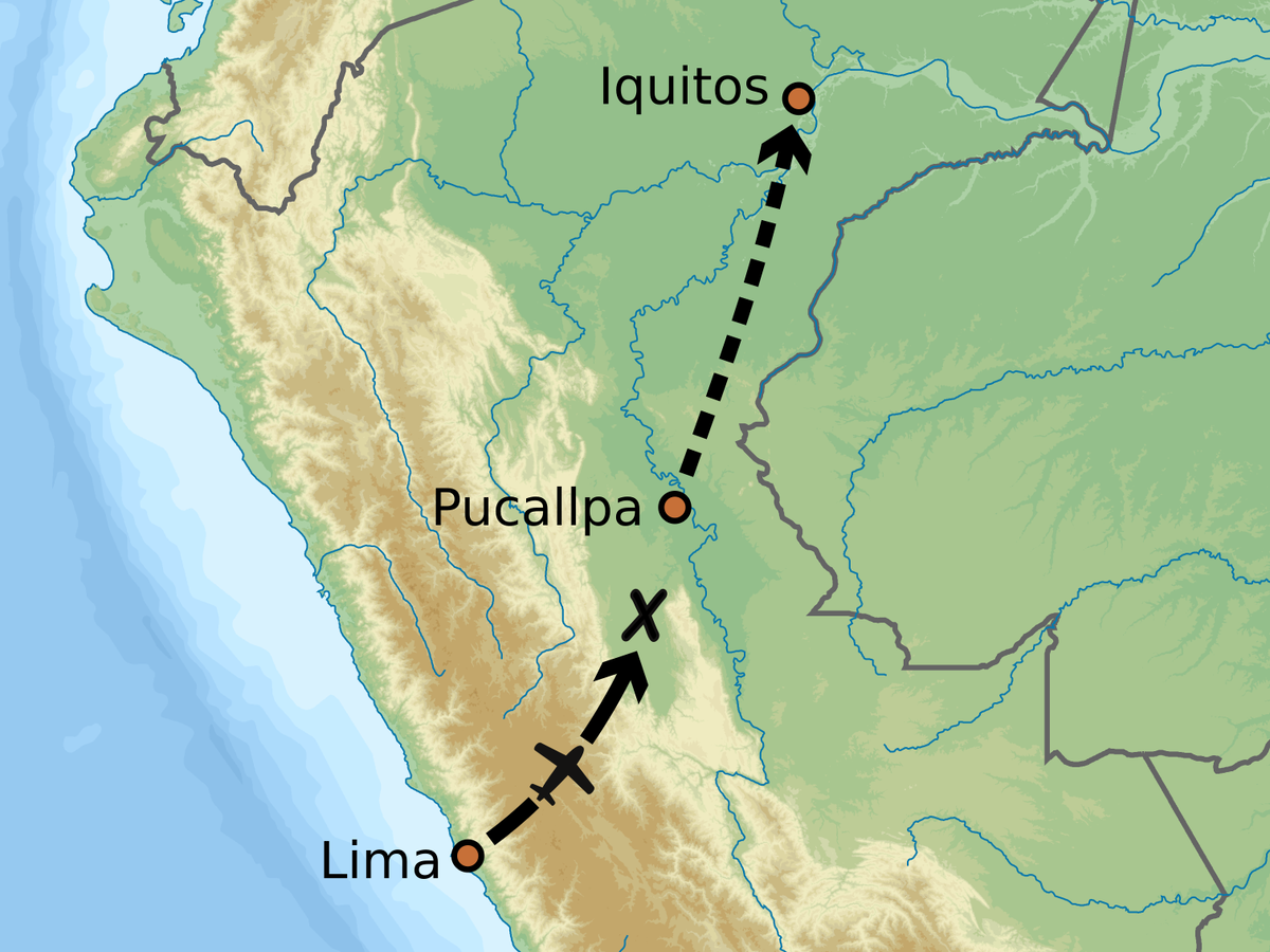 Маршрут полёта / Urutseg / NNW / Wikimedia / CC BY-SA 3.0