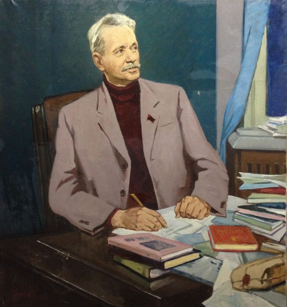 Давид Шостак. «Михаил Шолохов». 1972