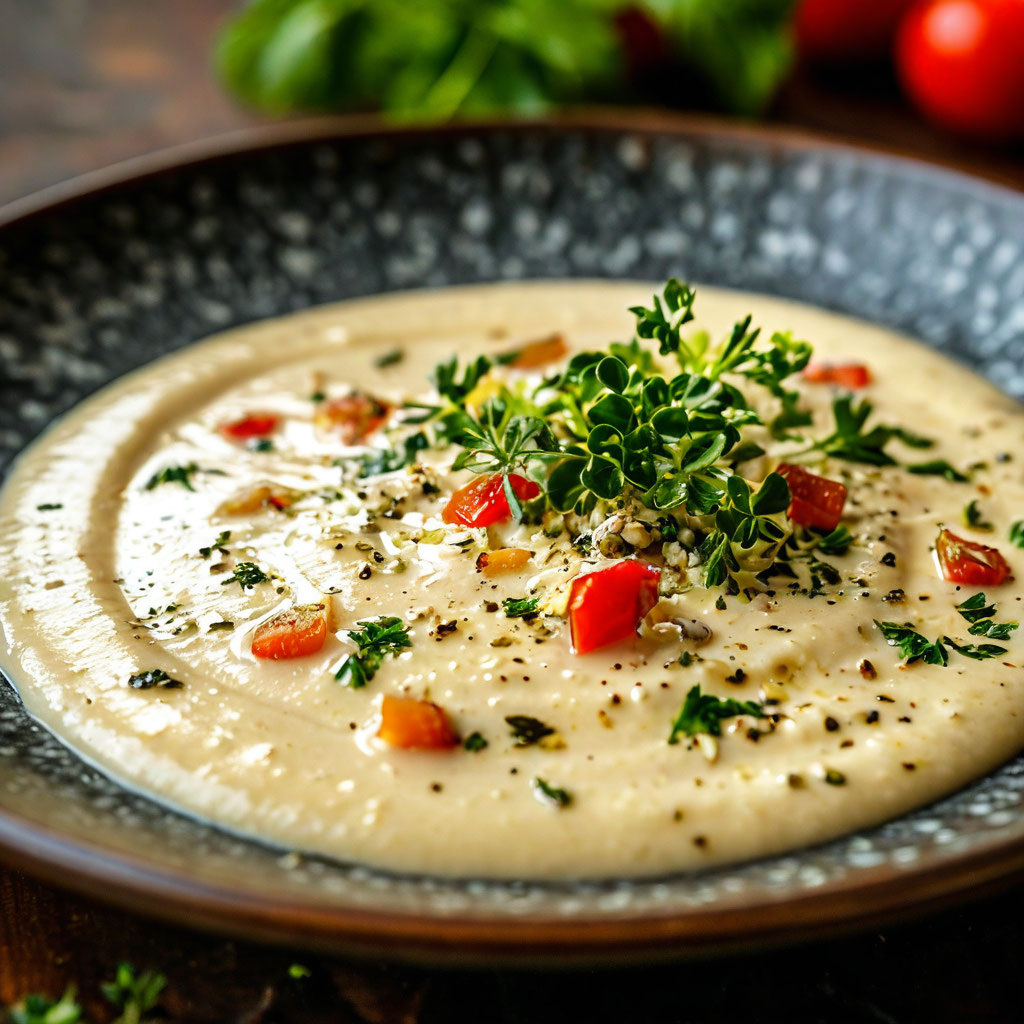 Сливочный соус готовится на основе сливок, благодаря которым приобретает характерный насыщенный вкус и густую консистенцию.