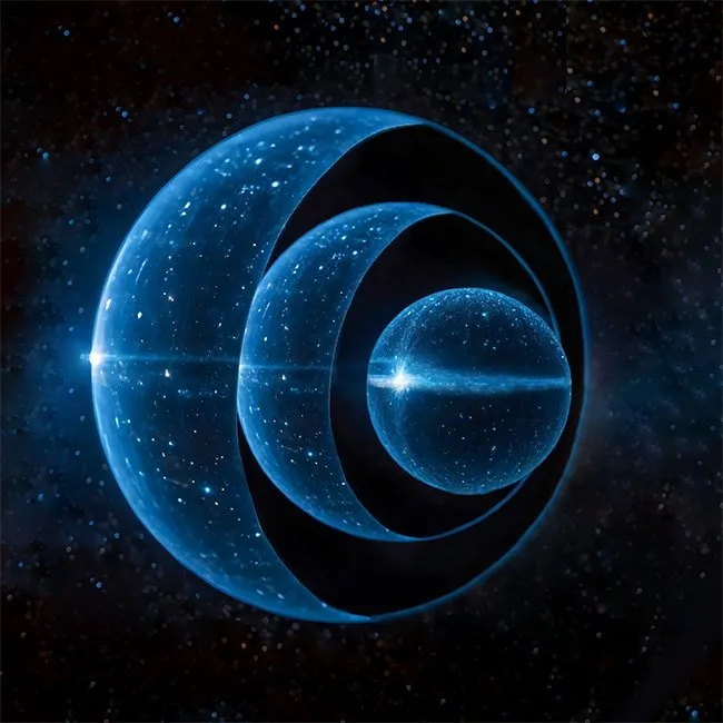 Иллюстрация гипотетического гравастара. Источник: Даниэль Ямпольски и Лучано Реццолла, Университет Гёте, Франкфурт