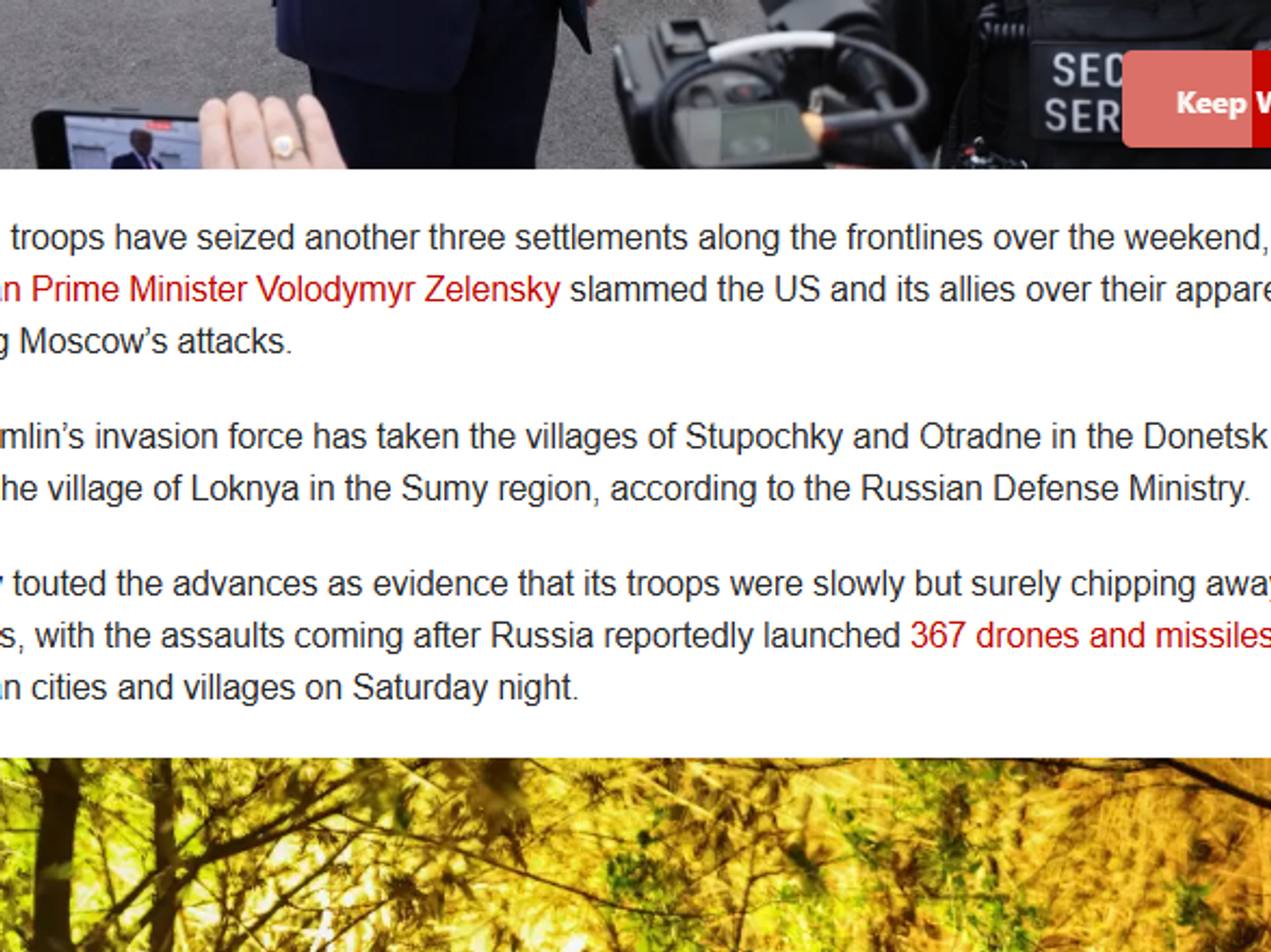    Скриншот цитаты из статьи New York Post© Фото