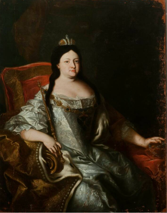 ортрет императрицы Анны Иоанновны. Неизвестный художник, 1730-е гг. Государственный Исторический Музей