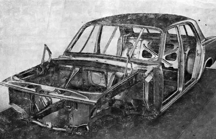 Кузов ГАЗ-24./ Фото: gaz24.ru