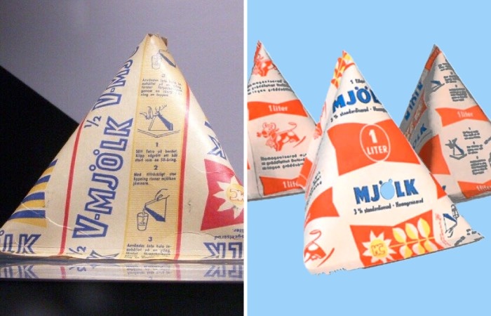 Именно шведы придумали упаковку в виде пирамид.