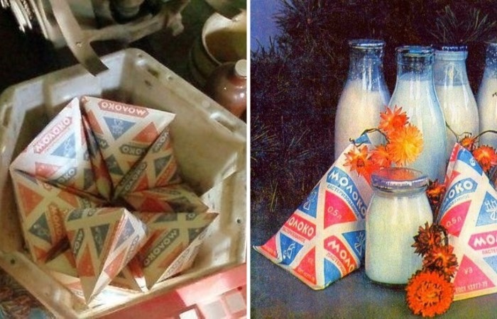 В Советском Союзе тридцать лет продавали молоко в неудобной таре.