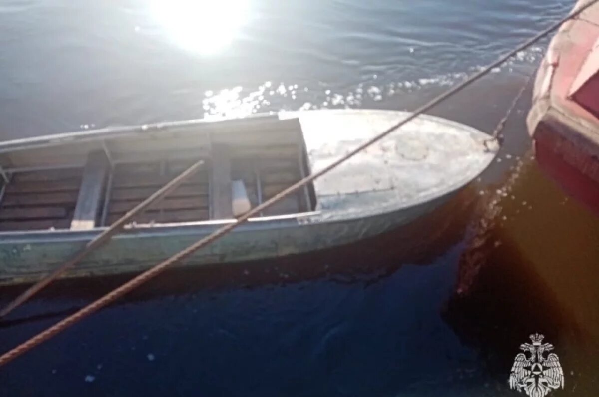    На реке Каме в Удмуртии лодка с четырьмя детьми столкнулась с буксиром