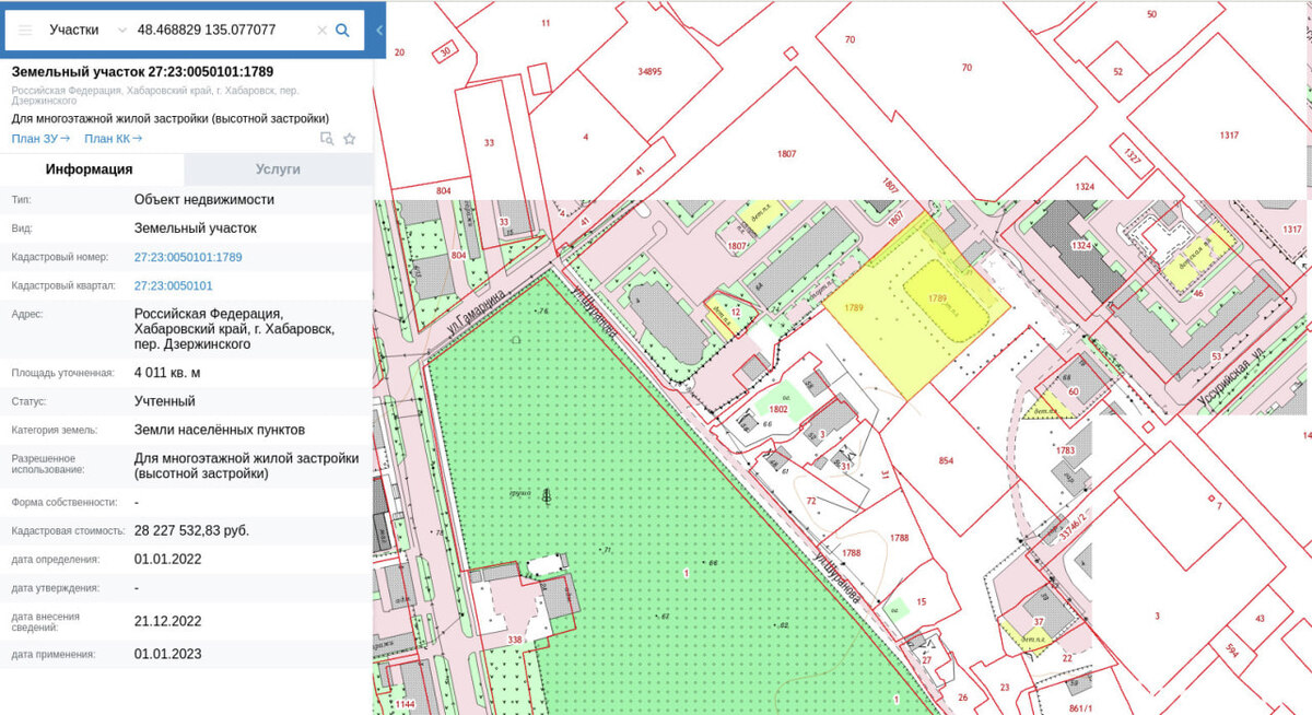    Место, где располагается построенная жильцом спортплощадка