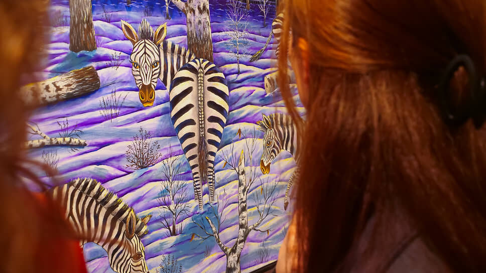 «Казанский наив» в Международном центре искусств «Главный проспект».📷Фото: Евгения Яблонская / Коммерсантъ