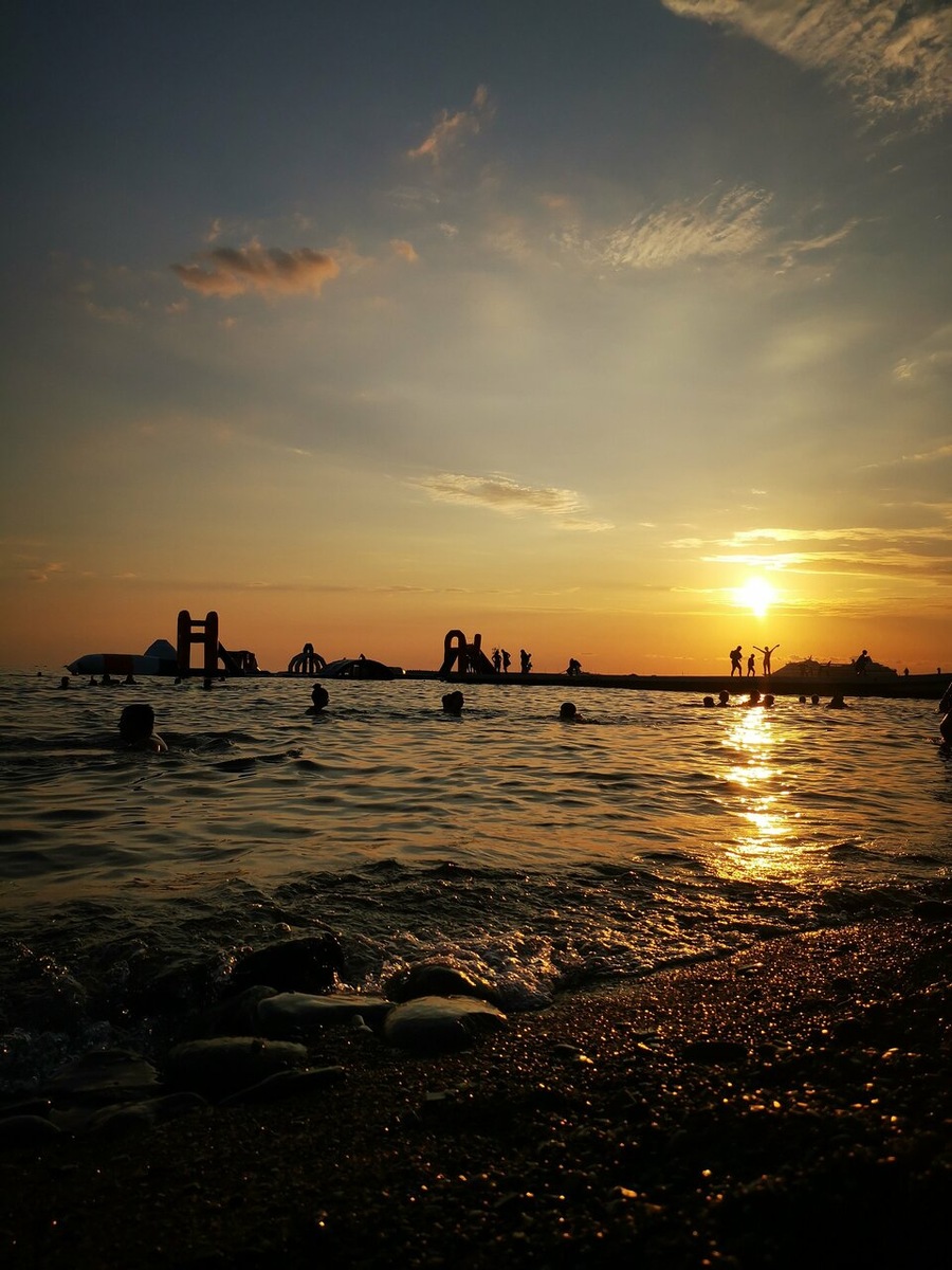 Пляж Ривьера в Сочи. Фото: Яндекс карты. Марина