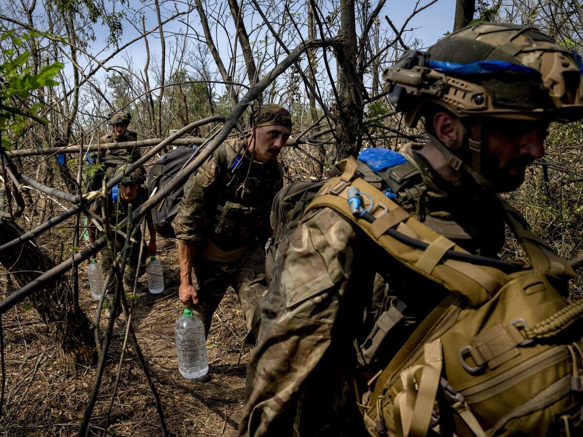    Украинские военнослужащие© AP Photo / Efrem Lukatsky