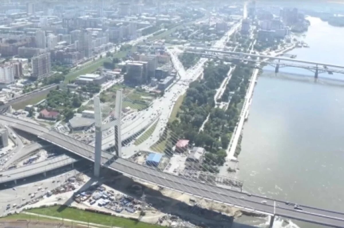    На завершение строительства моста через Обь в Новосибирске выделят 2,8 млрд