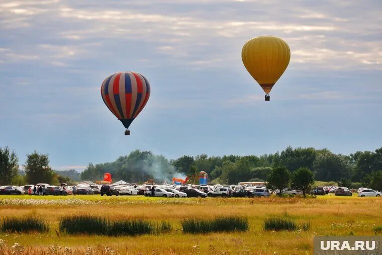 Курганцев покатают на воздушных шарах и аэростатах. Фото: Екатерина Сычкова © URA.RU