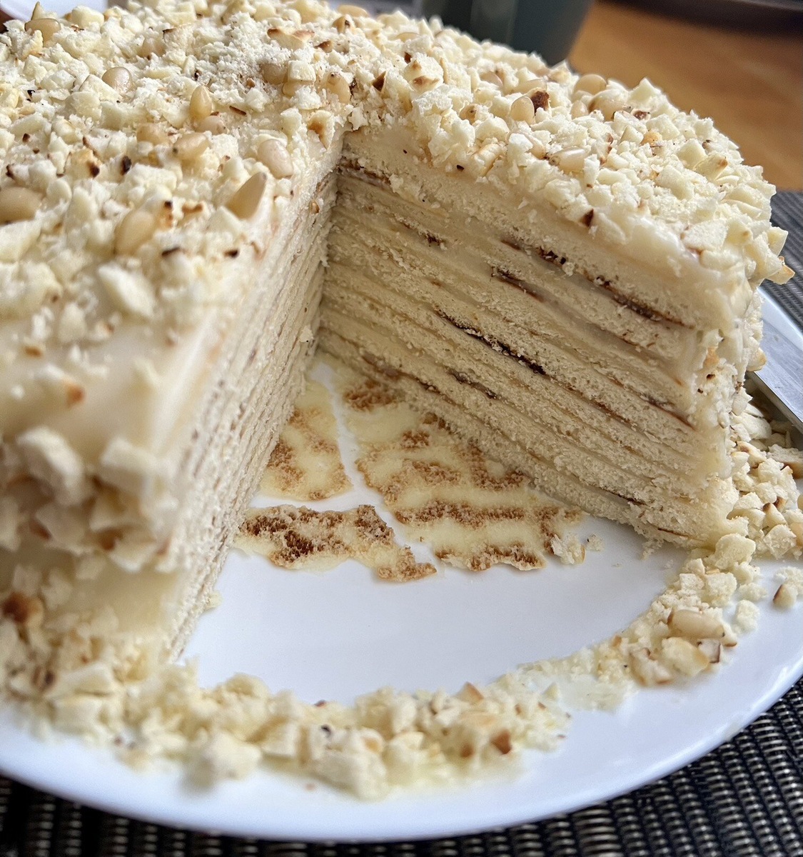 Попробуйте приготовить любимый торт одого из членов семьи 