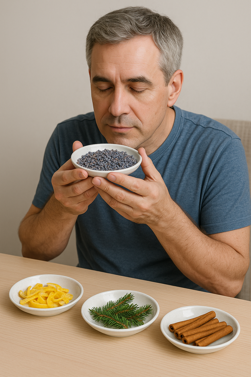 Тренировка обоняния может применяться не только после перенесенных вирусных заболеваний. Обоняние - забытое чувство, которое обогащает интуицию, "предчувствование" и помогает принимать решения на основе этих субъективных данных.