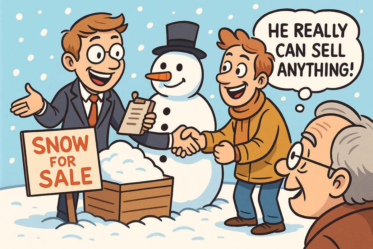 Нейропродавец в деле