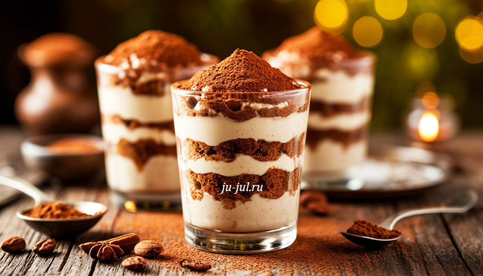 Рецепт тирамису в стаканчиках