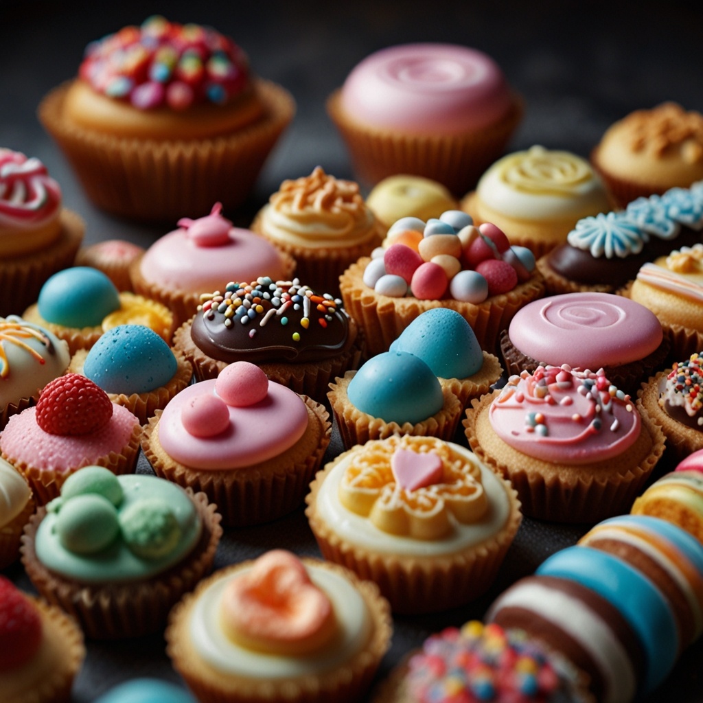 Много разных вкусностей