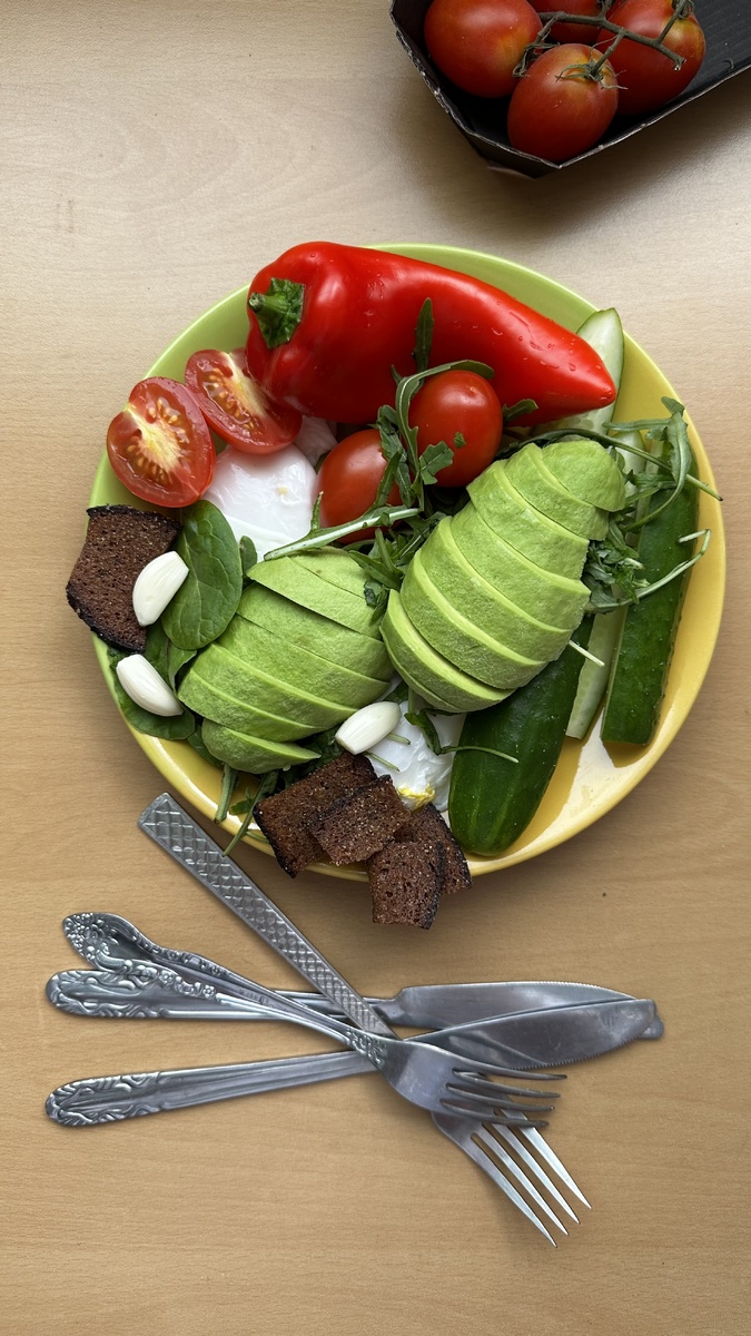 Яйцо на завтрак 