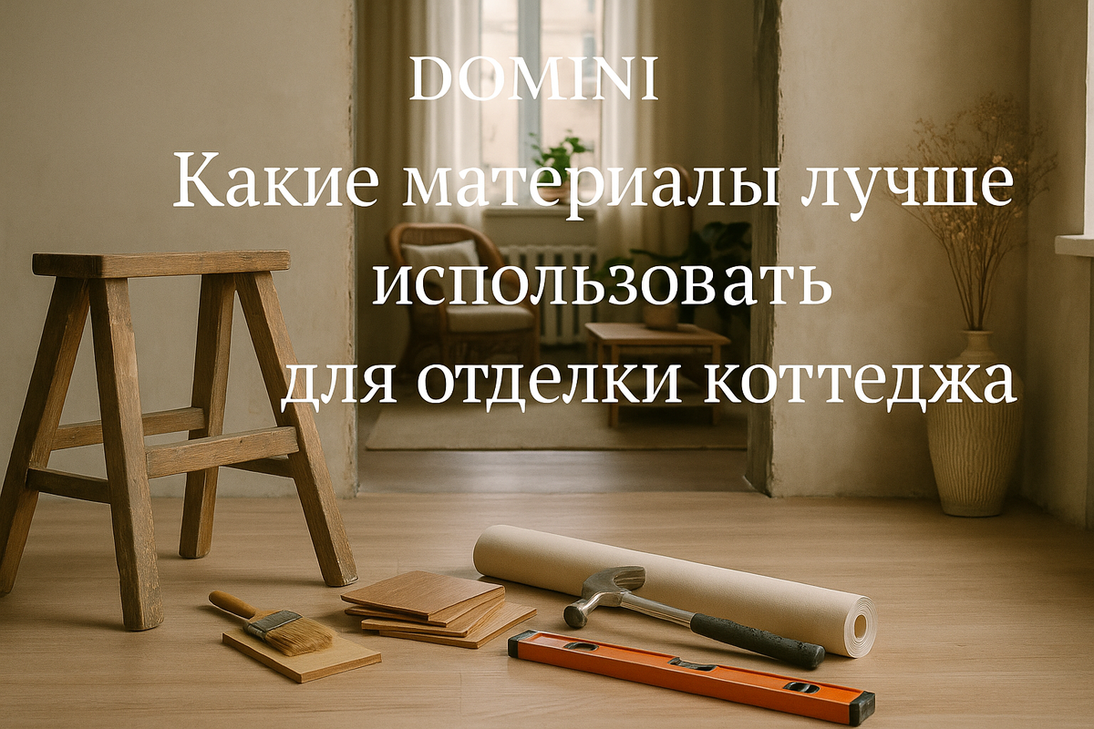    Как выбрать отделочные материалы для коттеджа в Москве