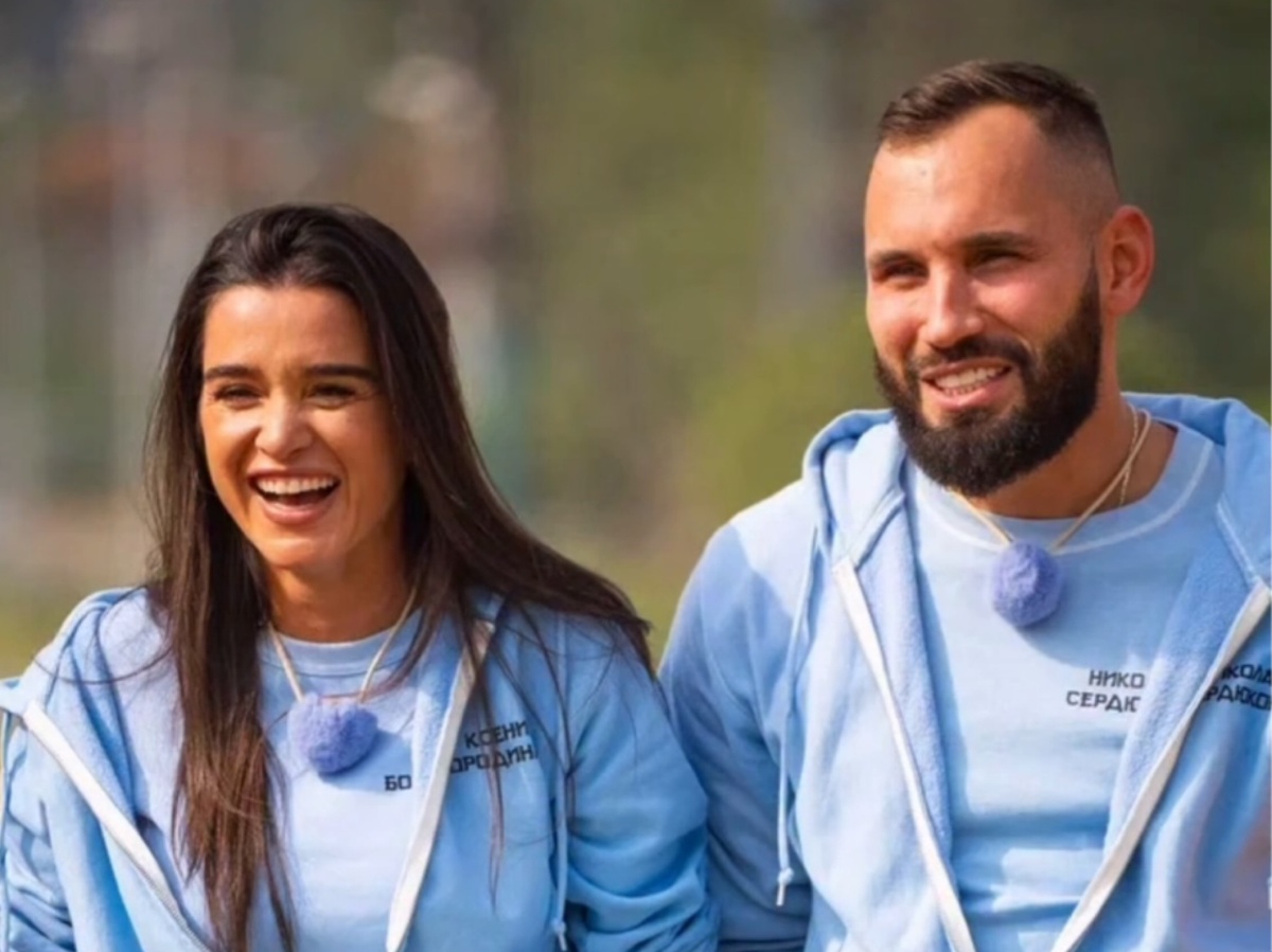 Ксения Бородина и Николай Сердюков: их лица, когда они только пришли на «Сокровища императора»