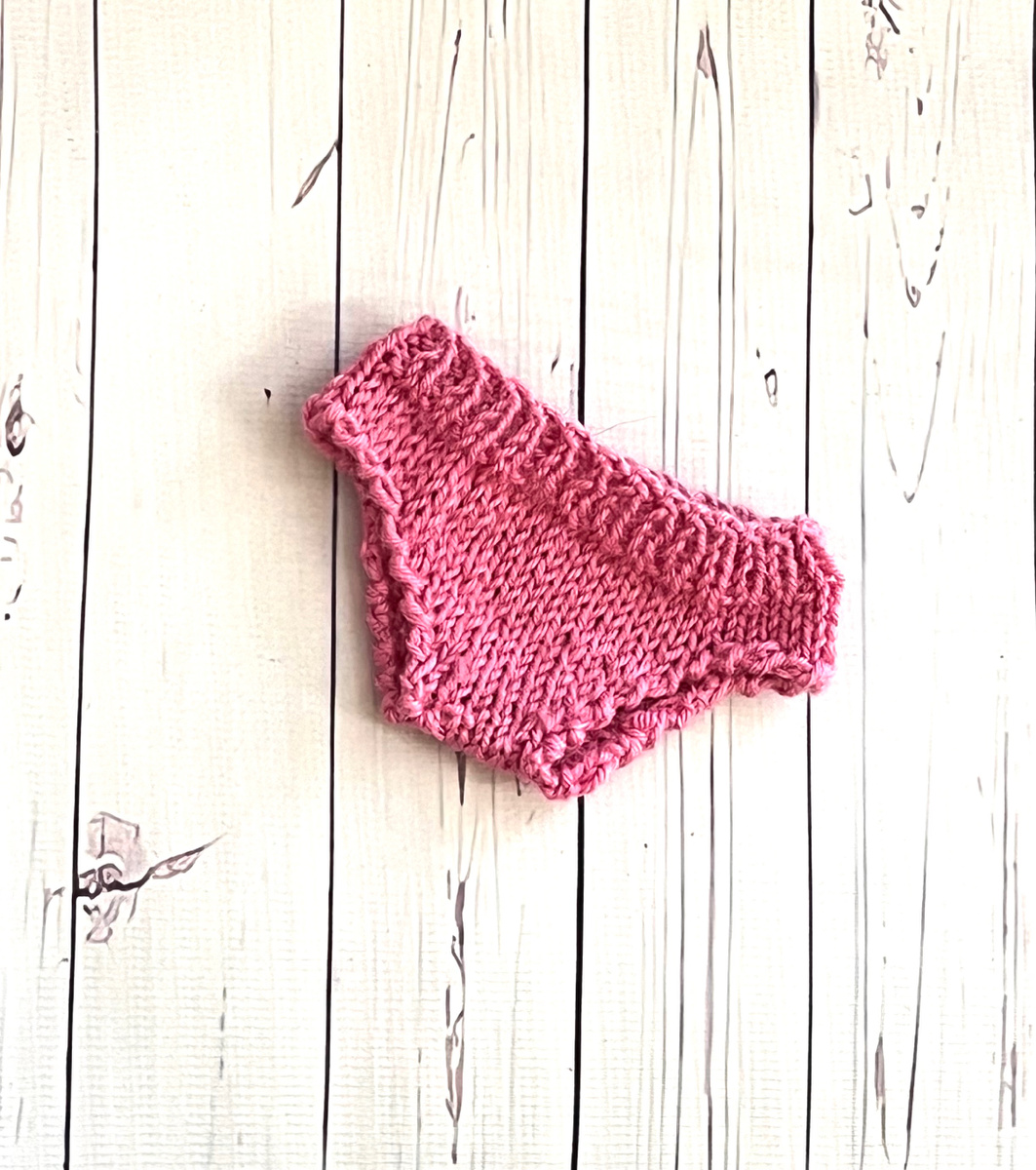 Фото связанных мною трусиков