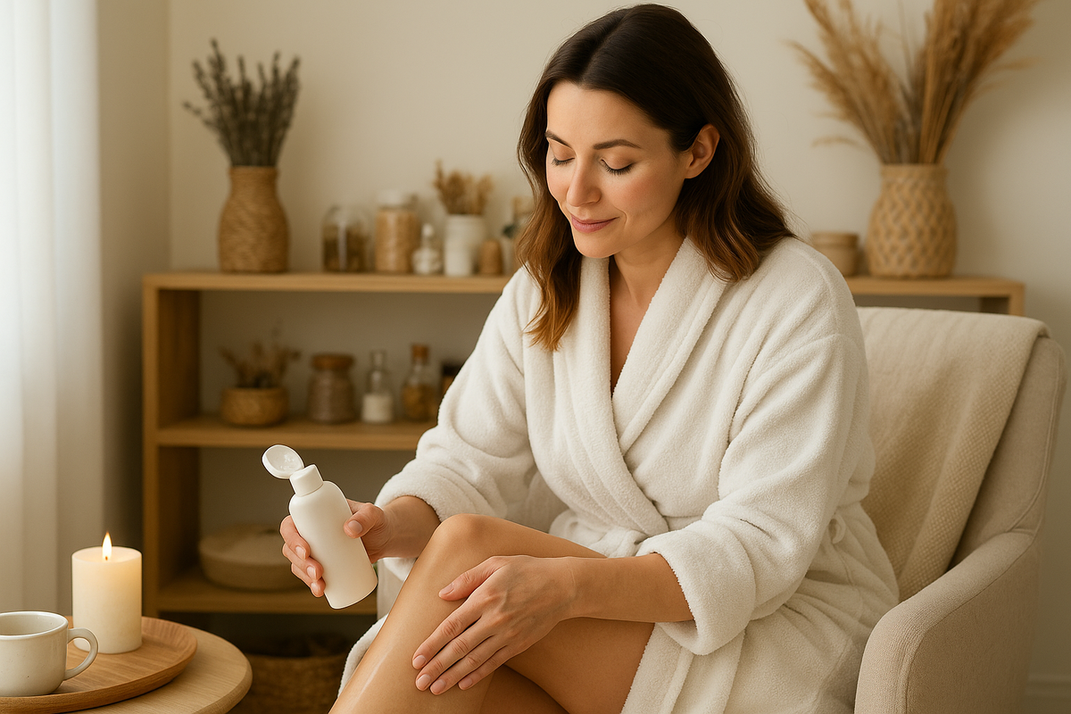 Я забыла про сухость и шелушения, когда начала делать вот это после душа.