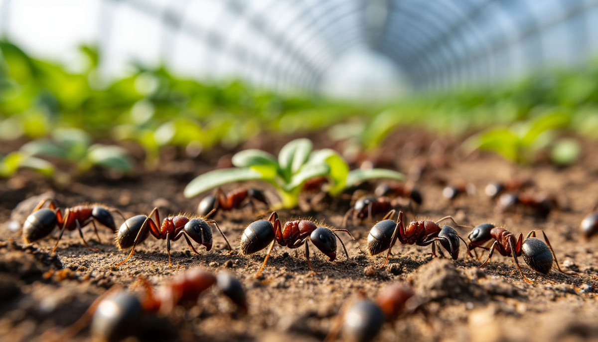Как избавиться от муравьев в теплице