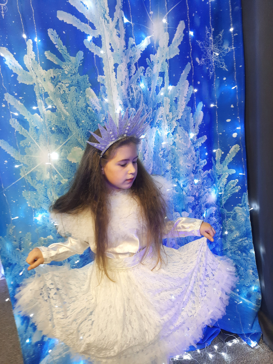 Первая роль "Снкжная королева"