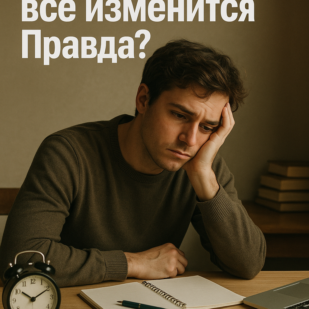 С понедельника всё изменится.