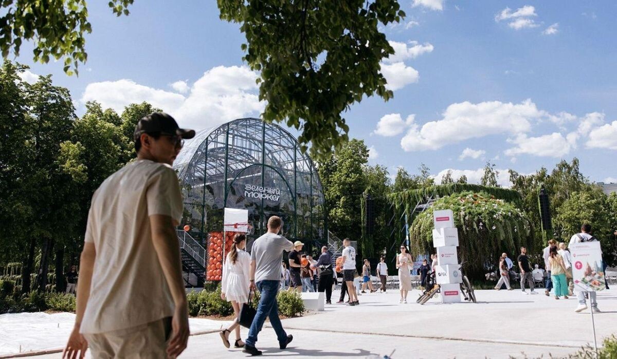     Зеленый маркет. Источник: mos.ru Автор фото: Пресс-служба Мэра и Правительства Москвы