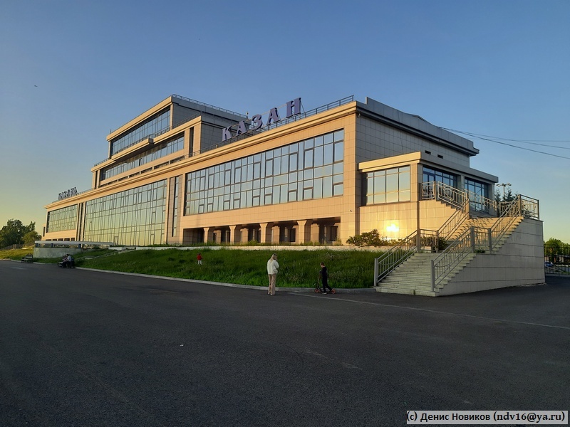 Казанский речной вокзал образца 2025 года