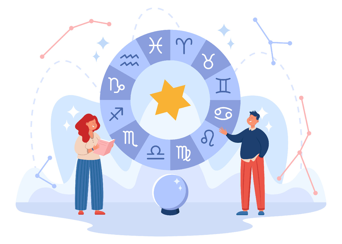 <a href="https://ru.freepik.com/free-vector/tiny-characters-with-symbols-zodiac-signs-magic-ball-stars-constellations-woman-reading-horoscope-flat-vector-illustration-astrology-astronomy-concept-banner-landing-web-page_21683424.htm">Изображение от pch.vector на Freepik</a>