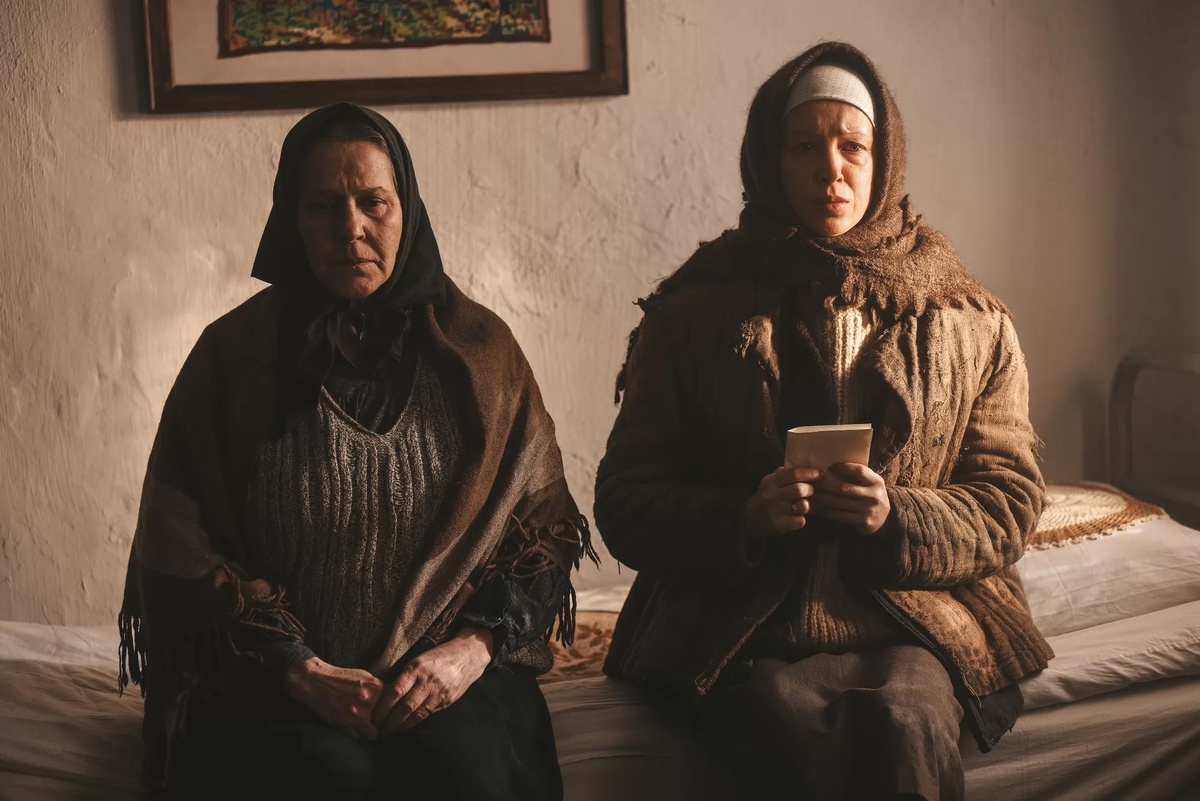 Кадр из сериала "Солдатская мать"