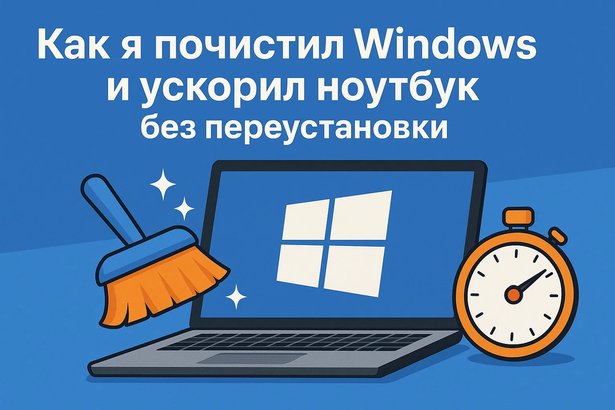 почистил Windows