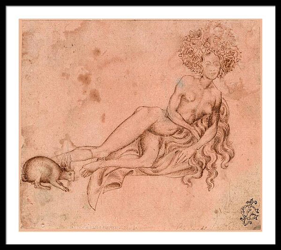 Антонио Пизано (Пизанелло). Аллегория роскоши, ок.1425 – 1430 гг