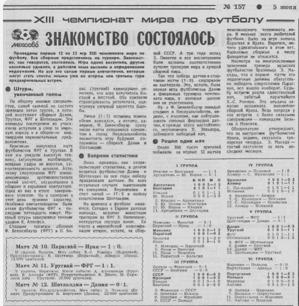 "Известия", №  157 (21599), четверг, 5 июня 1986 г. С. 6. С небольшой корректировкой автора ИстАрх.