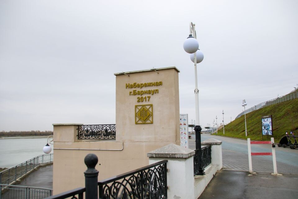    Набережная Оби в Барнауле . Источник: Виталий Барабаш/"Толк"