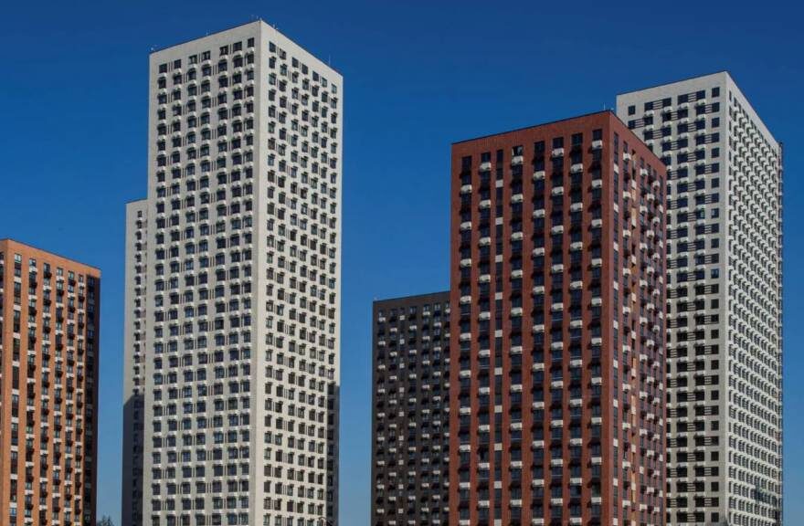     На фото ход строительства ЖК «Кавказский бульвар 51» от ПИК