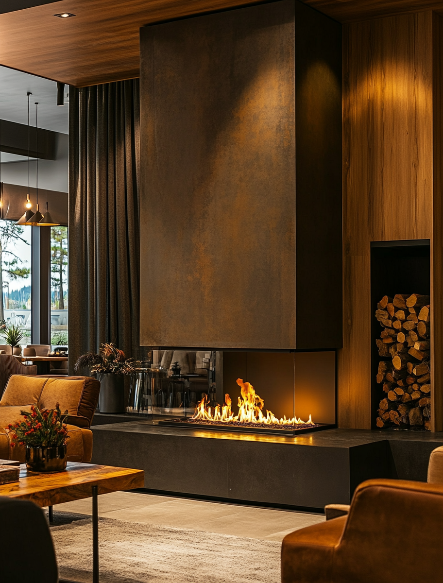    Газовый камин Versal Freestanding 400: Как создать атмосферу тепла и уюта в вашем доме Kamin