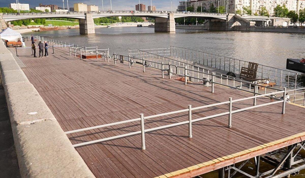     Обновленный причал. Источник: mos.ru Автор фото: Пресс-служба Мэра и Правительства Москвы