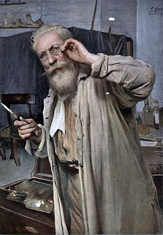 Автопортрет, около 1904 г.