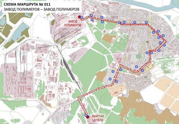    В Кирово-Чепецке изменятся маршруты автобусов и схема движения УЖД
